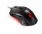 MSI Gaming Mouse Clutch GM08, Red, USB-A, black