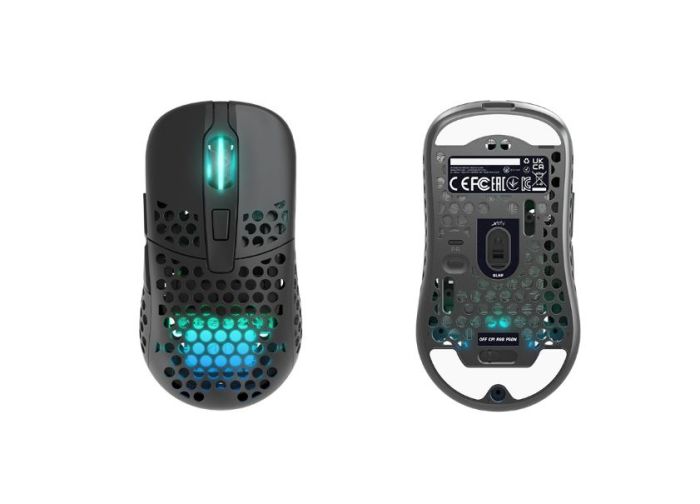 Миша Xtrfy M42, WL/USB-A, RGB, чорний