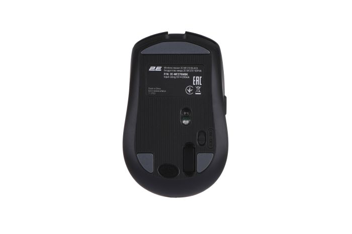 Мышь 2E MF270 Rechargeable, White LED, WL, чёрный