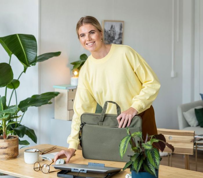 Мышь Trust Yvi+ Silent ECO, WL, Зелений