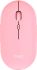 Мышь Trust Puck Rechargeable,  Ultra-Thin,  BT/WL,  Silent, Рожевий