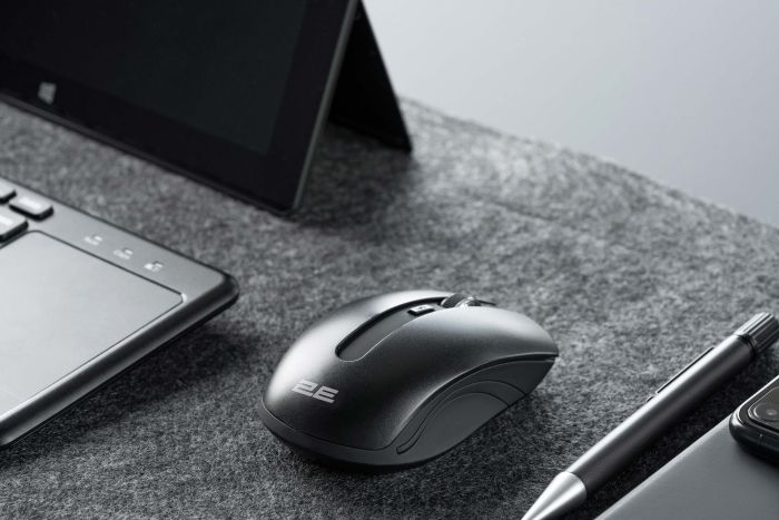 Мышь 2E MF217, WL, чёрный