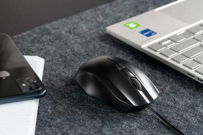 Мышь 2E MF150, USB-A, чорний