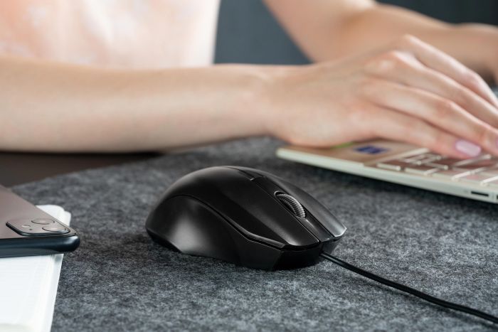 Мышь 2E MF150, USB-A, чорний