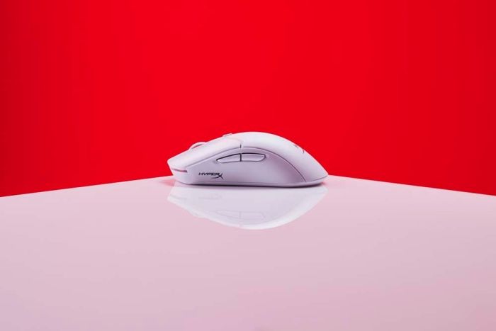 HyperX Mouse Pulsefire Haste 2, RGB, USB-A/WL/BT, white