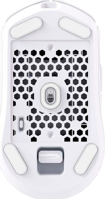 HyperX Mouse Pulsefire Haste 2, RGB, USB-A/WL/BT, white