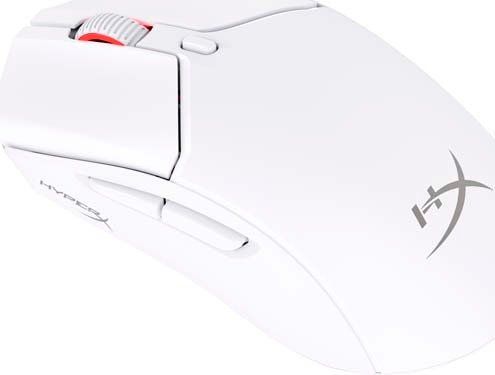HyperX Mouse Pulsefire Haste 2, RGB, USB-A/WL/BT, white