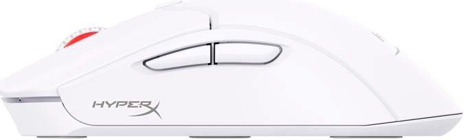 HyperX Mouse Pulsefire Haste 2, RGB, USB-A/WL/BT, white