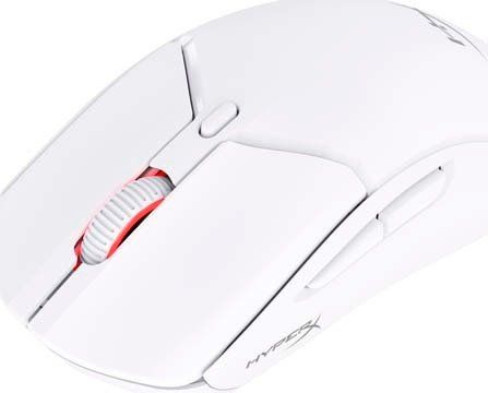 HyperX Mouse Pulsefire Haste 2, RGB, USB-A/WL/BT, white