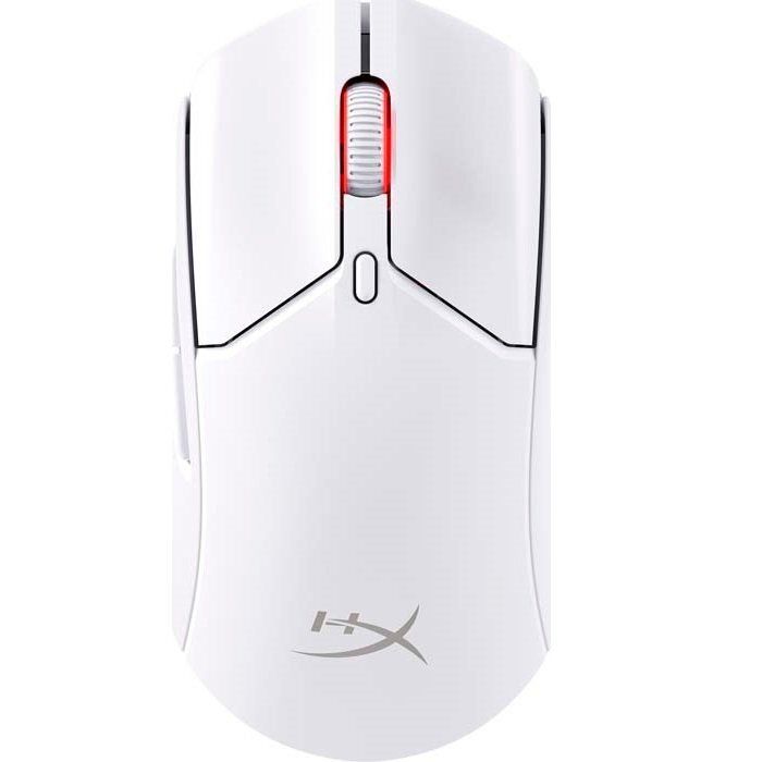 HyperX Mouse Pulsefire Haste 2, RGB, USB-A/WL/BT, white