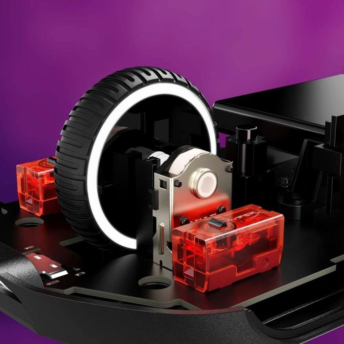 Миша HyperX Pulsefire Haste 2, RGB, USB-A/WL/BT, чорний