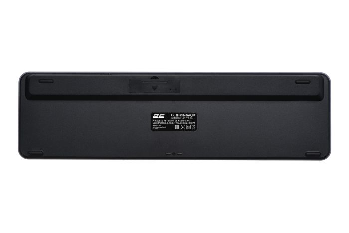 Комплект клавіатура та миша 2E MK440 WL/BT, EN/UK, сіро-чорний