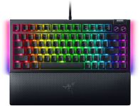 Клавіатура Razer BlackWidow V4 75% RGB 83key Mechanical Tactile Switch GEN-3, USB-A, EN, чорний