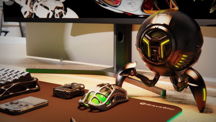 GravaStar Mercury M1 Pro Wireless Gaming Mouse