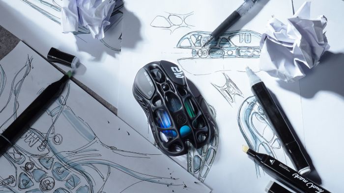 Миша GravaStar Mercury M2, BT/WL/USB-A, RGB, чорний