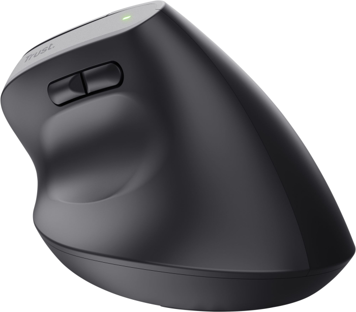 Mouse Trust Bayo + Ergonomic, BT/WL/USB-A, black