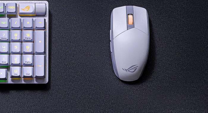 Миша ASUS ROG Strix Impact III, RGB, WL/BT, білий