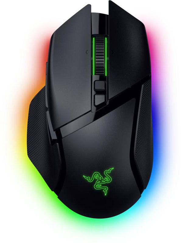 Миша Razer Basilisk V3 Pro 35K, RGB, USB-A/WL/BT, чорний
