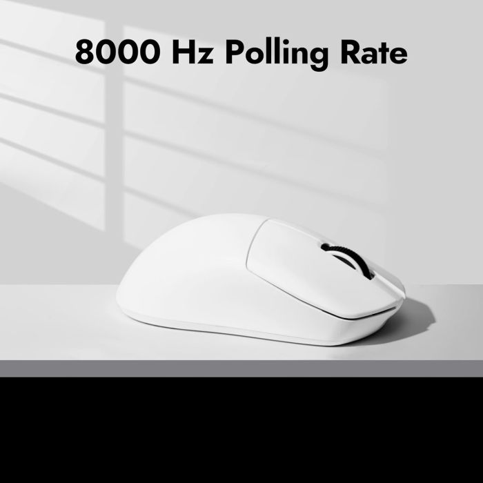 Миша Lemokey G1 USB-A/USB-C/WL/BT, 8K, білий