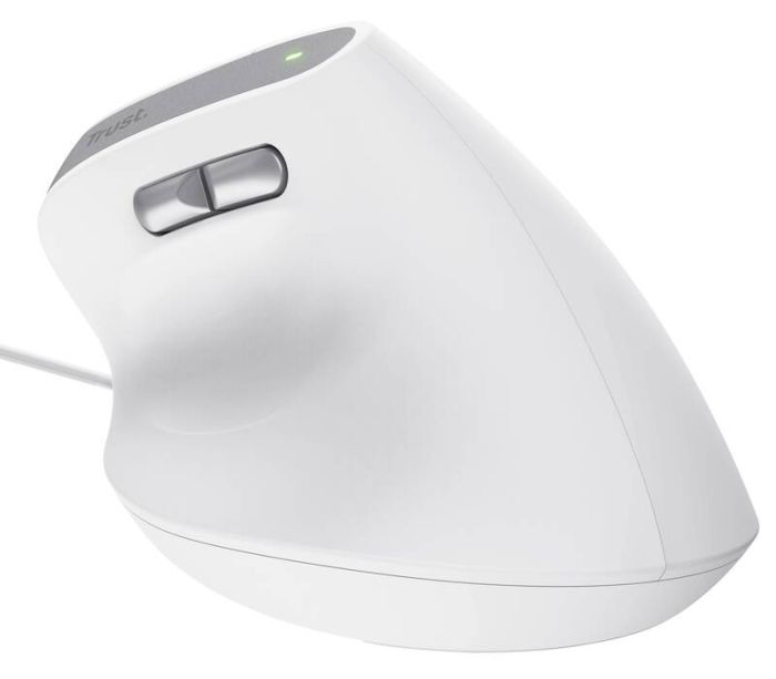 Миша Trust Bayo 2 Ergonomic, USB-A, біла