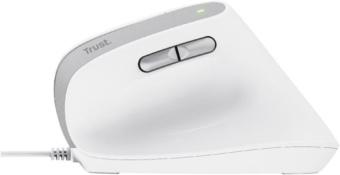 Миша Trust Bayo 2 Ergonomic, USB-A, біла