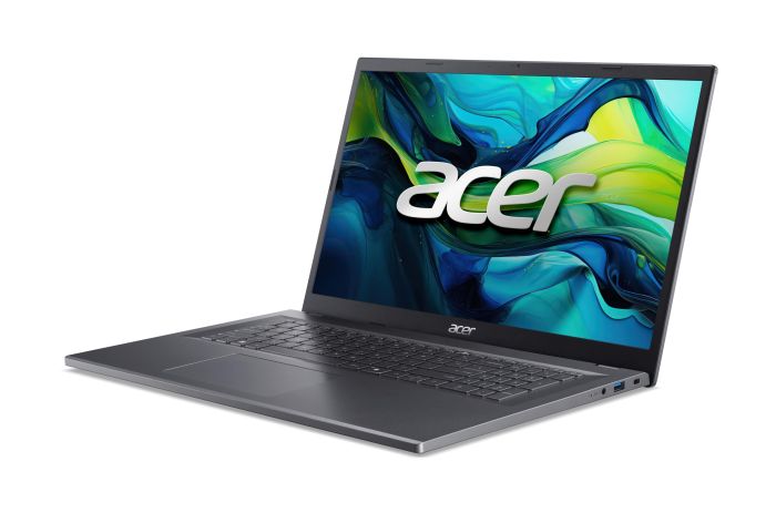 Ноутбук Acer Aspire 17 A17-51M 17.3" FHD IPS, Intel i7-13620H, 32GB, F1TB, UMA, Lin, серый