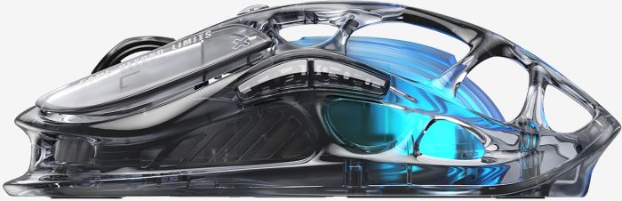 Мышь GravaStar Mercury M2, BT/WL/USB-A, RGB, черный