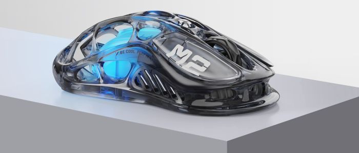 Мышь GravaStar Mercury M2, BT/WL/USB-A, RGB, черный