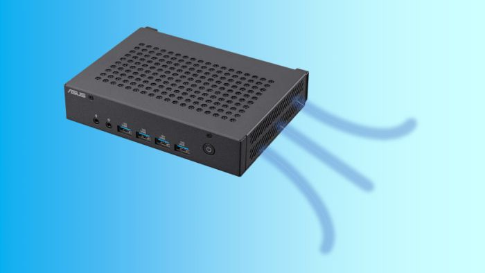 Комп'ютер персональний неттоп ASUS PN43-BBN200MD MFF, Intel N200, 1*SO-DIMM, M.2SSD, UMA, WiFi, NoOS