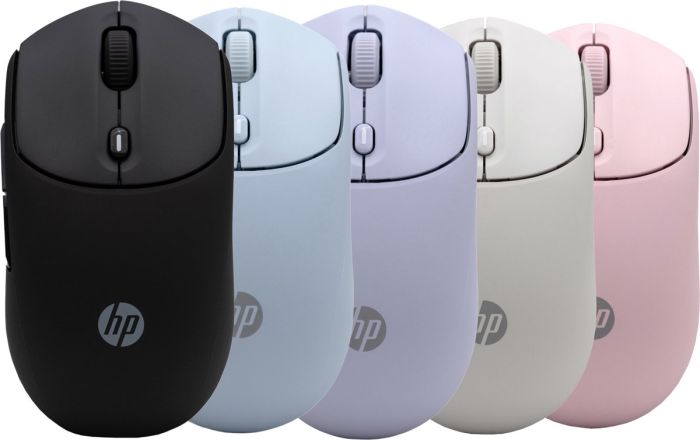 Миша HP 400 Quiet, WL/BT, блакитний