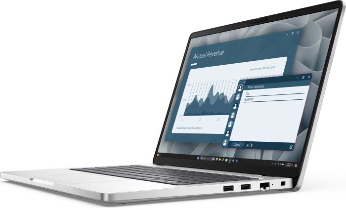 Ноутбук Dell Pro 14 14" FHD+ IPS AG, AMD AI 5 PRO 340, 16GB, F512GB, UMA, Win11P, сріблястий