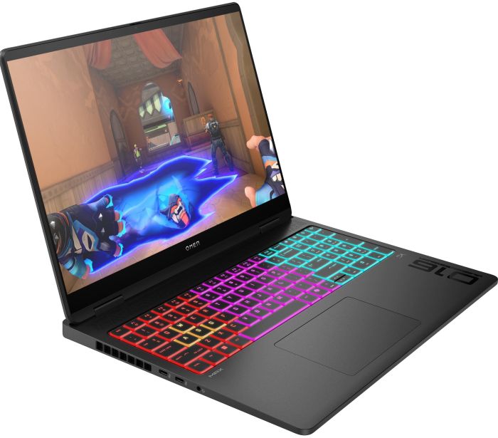 HP Notebook OMEN MAX 16-ak0008ua 16" WUXGA IPS AG, AMD AI 9 HX 375, 32GB, F1TB, NVD5080-16, DOS, чорний