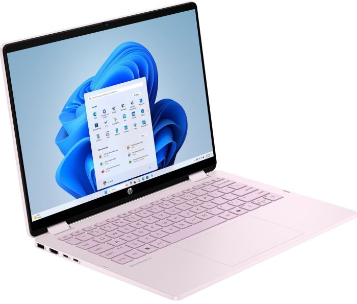 Ноутбук HP OmniBook 5 Flip x360 14" WUXGA IPS Touch, Intel 5-120U, 16GB, F1TB, UMA, Win11, рожевий
