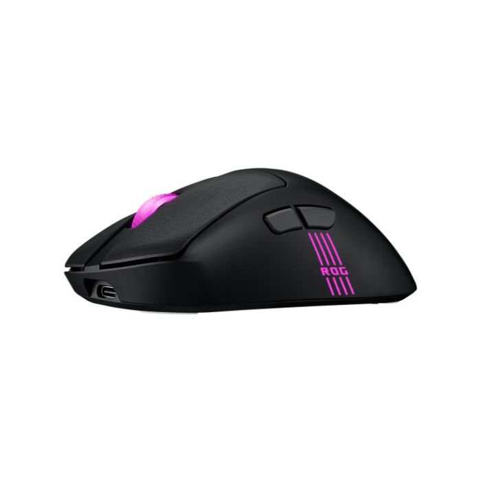 Миша ASUS ROG Keris II Origin, RGB, USB-A/WL/BT, чорний
