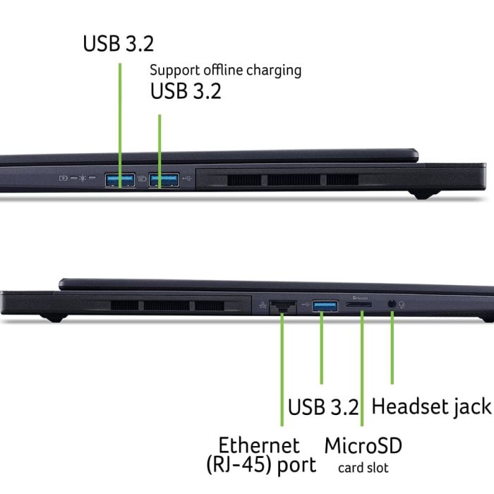 Acer Notebook Predator Helios Neo 16S PHN16S-71 16" OLED, Intel U9-275HX, 64GB, F2TB, NVD5070-8, Lin, black
