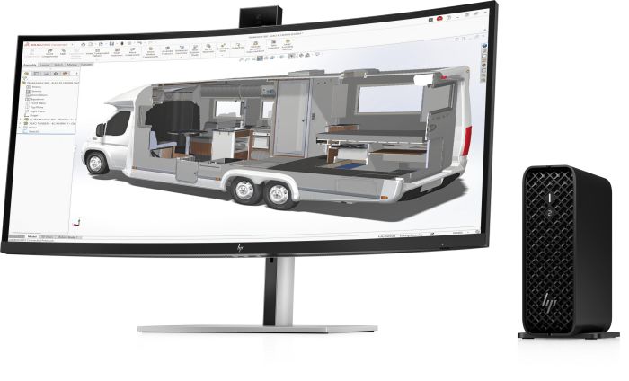 HP WS Z2 Mini G1i, Intel U7-265, 16GB, F512GB, NVDA400-4, WiFi, Win11P