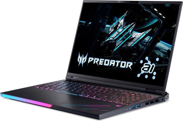 Acer Notebook Predator Helios 16 PH16-73 16" OLED, Intel U9-275HX, 32GB, F1TB, NVD5070Ti-12, Lin, black