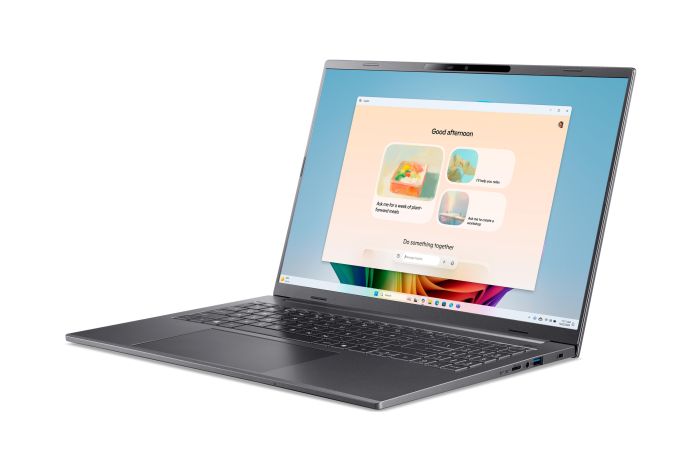 Acer Notebook Swift X 14 SFX14-73G 14.5" 2.8K OLED, Intel U9-285H, 32GB, F2TB, NVD5070-8, Win11, gray