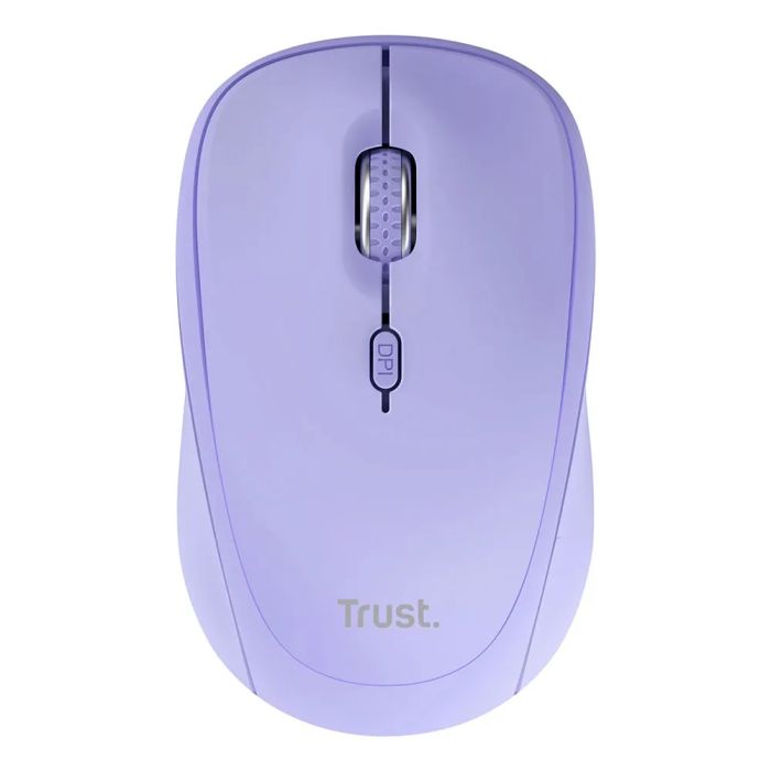 Миша Trust Yvi+ Compact Multi-Device, WL/BT/USB-A, фіолетовий
