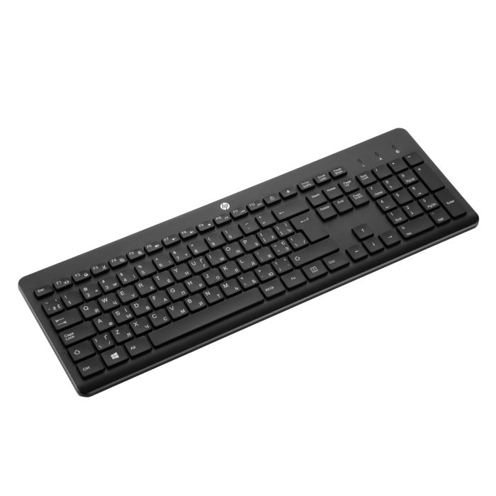 Клавіатура мембранна HP 230, 106key, WL, EN/UK, чорний