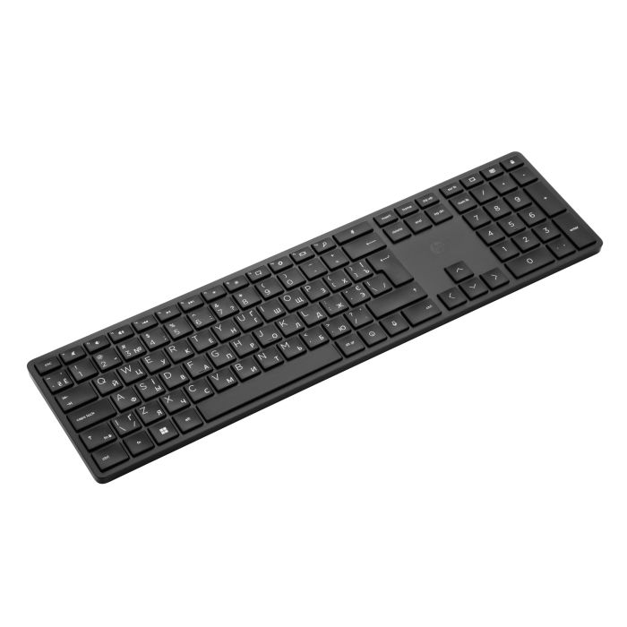 Клавіатура мембранна HP 450 Programmable, 108key, WL, EN/UK, чорний