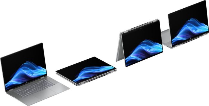 HP Notebook OmniBook X Flip x360 16-ar0004ua 16" WUXGA IPS Touch, AMD AI 5 340, 16GB, F512GB, UMA, Win11, grey