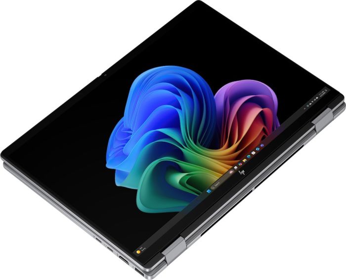 Ноутбук HP OmniBook X Flip x360 14-fk0003ua 14" 3K OLED Touch, AMD AI 5 340, 16GB, F1TB, UMA, Win11, сірий