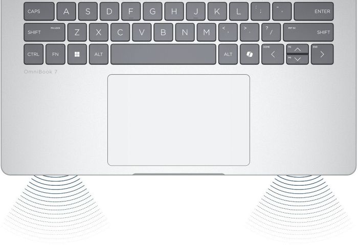 Ноутбук HP OmniBook 7 14-fs0002ua 14" WUXGA IPS AG, Intel 5-210H, 16GB, F512GB, UMA, Win11P, сріблястий