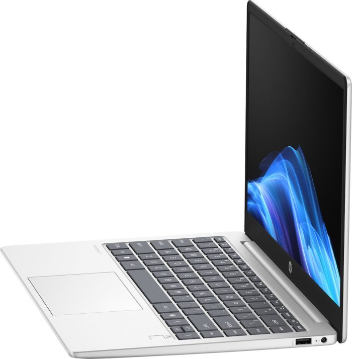 HP Notebook 14-hc0000ua 14" FHD IPS AG, Intel U7-255U, 16GB, F1TB, UMA, DOS, сріблястий