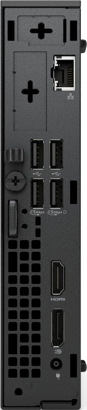 Комп'ютер персональний неттоп Dell Pro Micro, Intel i3-14100T, 8GB, F512GB, UMA, WiFi, кл+м, Lin