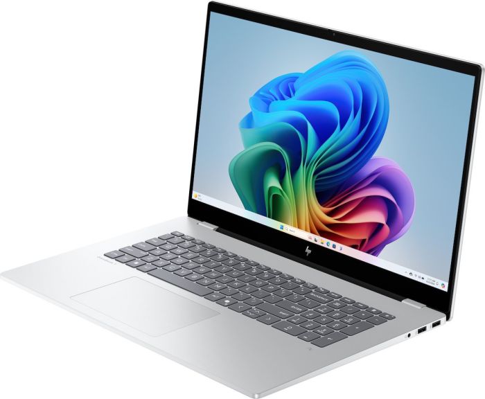 HP Notebook OmniBook 7 17-dc0000ua 17.3" FHD IPS Touch, Intel U7-258V, 32GB, F2TB, NVD4050-6, Win11, сріблястий