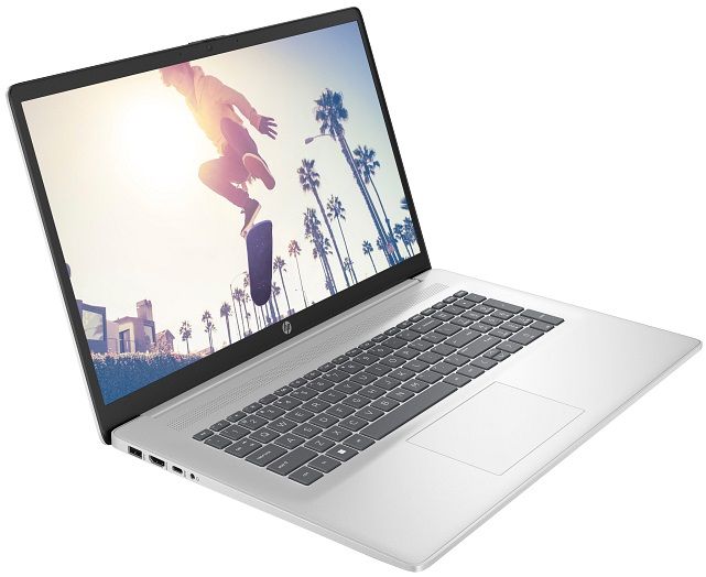 HP Notebook 17-cn4040ua 17.3" FHD IPS AG, Intel 7-150U, 16GB, F1TB, UMA, DOS, silver