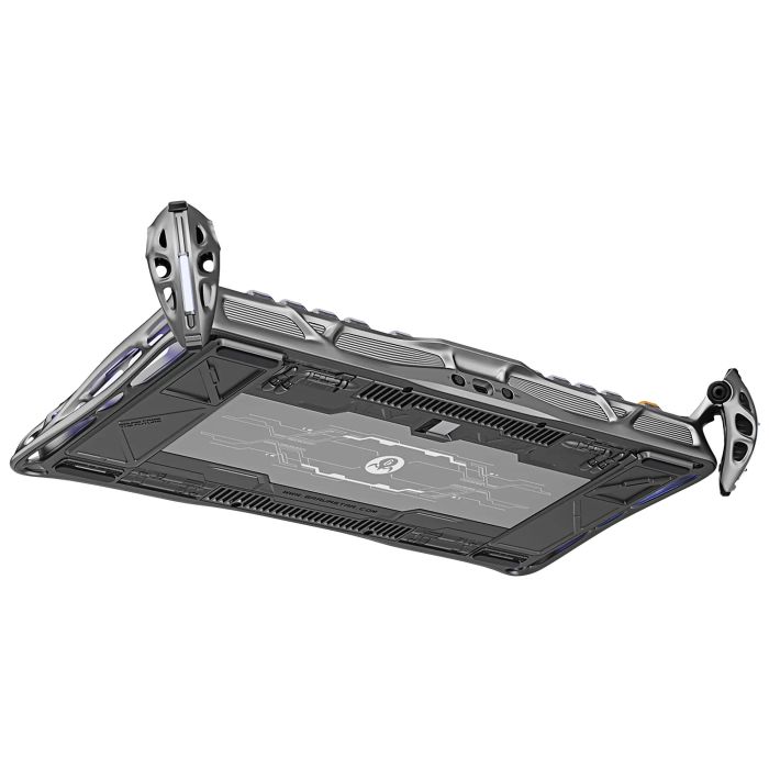 Клавіатура механічна GravaStar Mercury K1 Pro 80keys, GravaStar x Kailh Speedy Mint, BT/WL/USB, Interstellar Silver