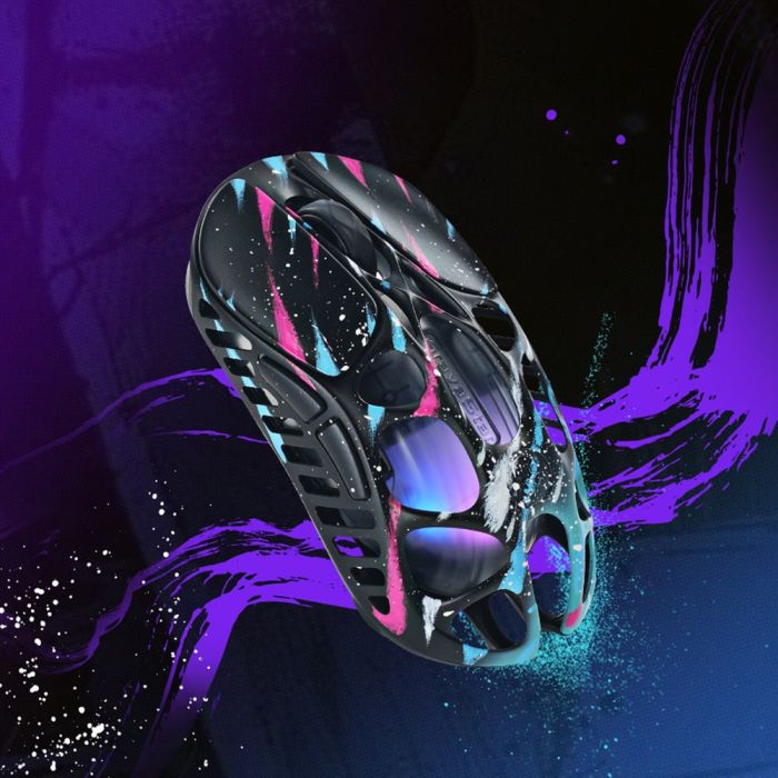 Миша GravaStar Mercury X Pro, 8K, BT/WL/USB-A, RGB, Neon Graffiti